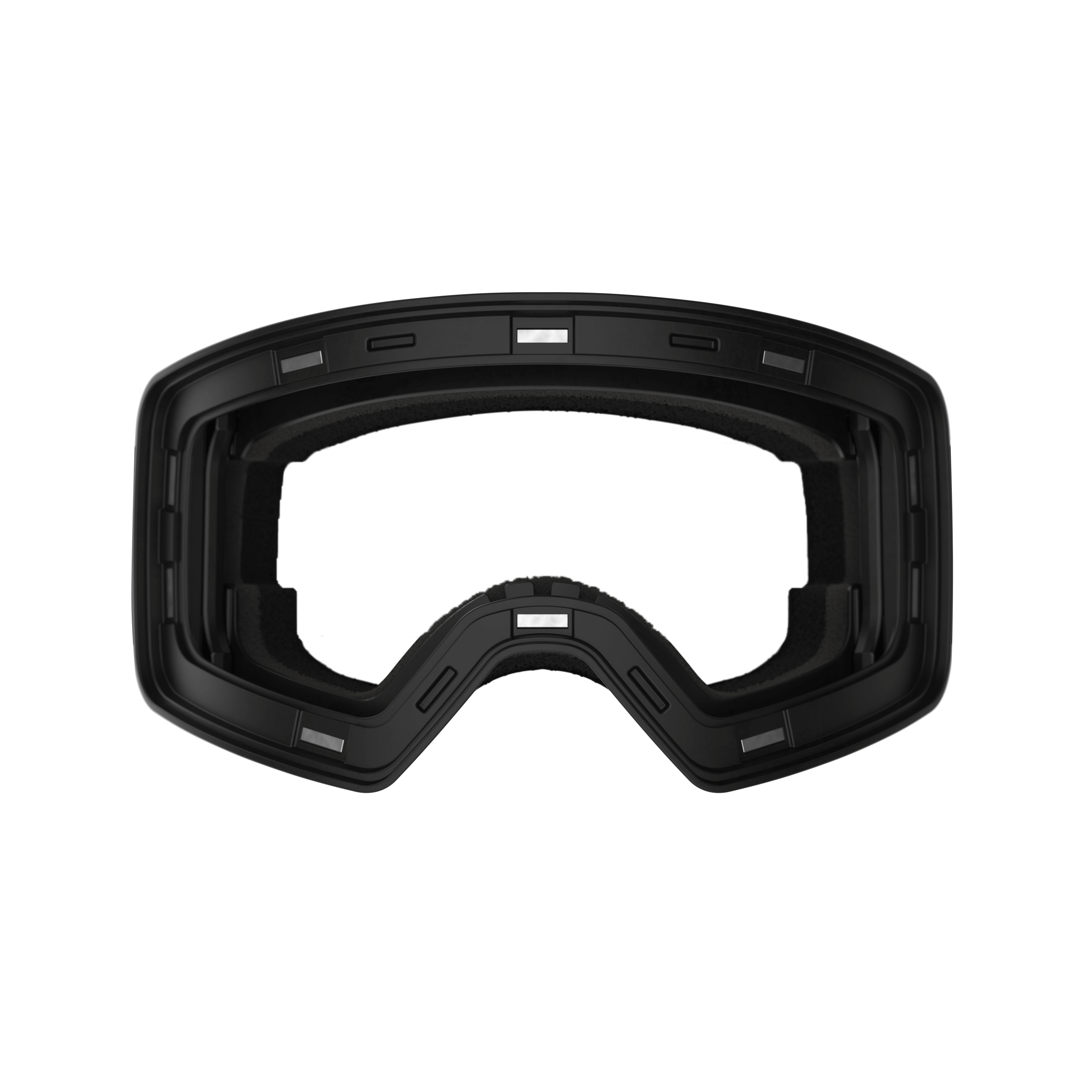 Alternative view of Frontier Snow Goggle - Black Magnetic Frame + Strap (Lens Not Included) - Customize